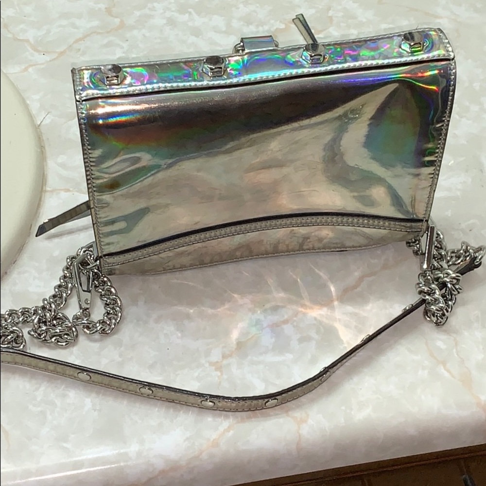 Rebecca Minkoff Iridescent MAC Crossbody Purse 195 - Picture 7 of 8